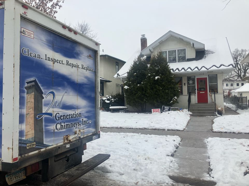 Installed a new lining system - caps - exterior sealants in St. Paul Minnesota 