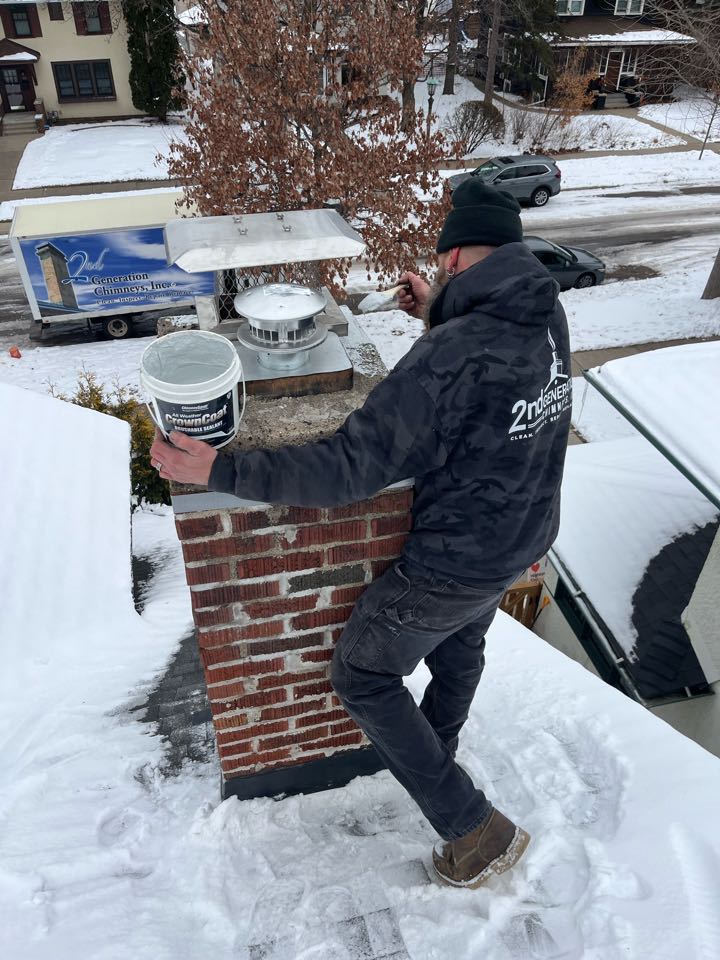 Installed new 4 inch liner and crown coated crown 