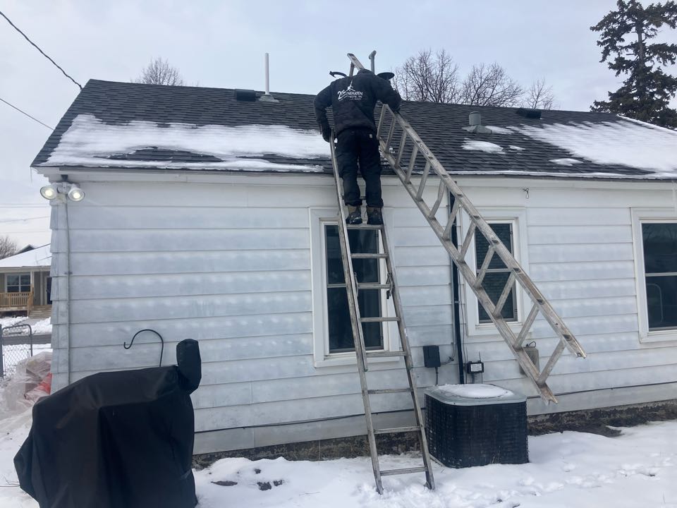 Installed new venting and roof flashing in Minneapolis Minnesota 