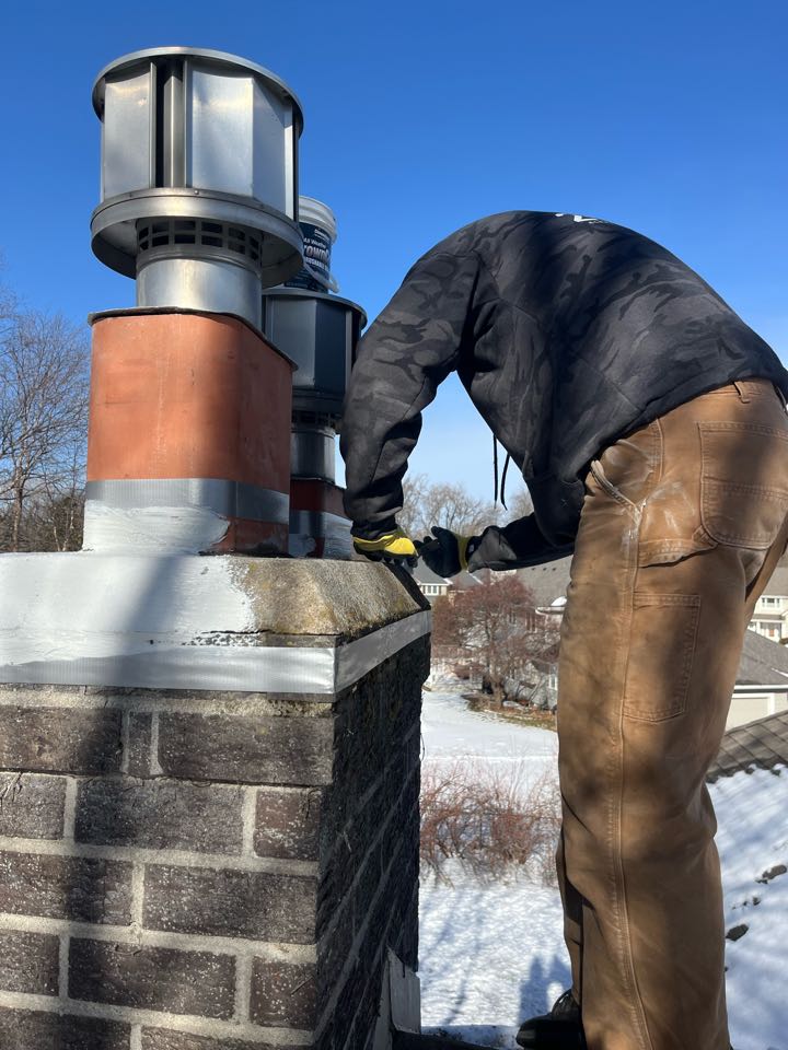 Crowncoated crown and placed new tile. Plymouth, MN 