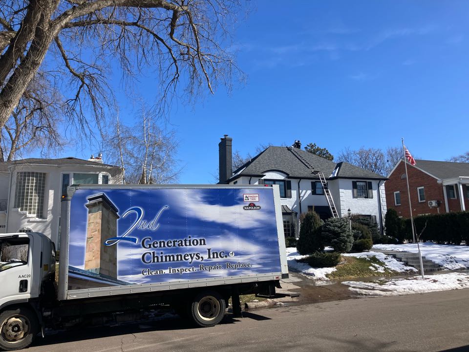 Installing a new lining system in St. Louis park Minnesota 