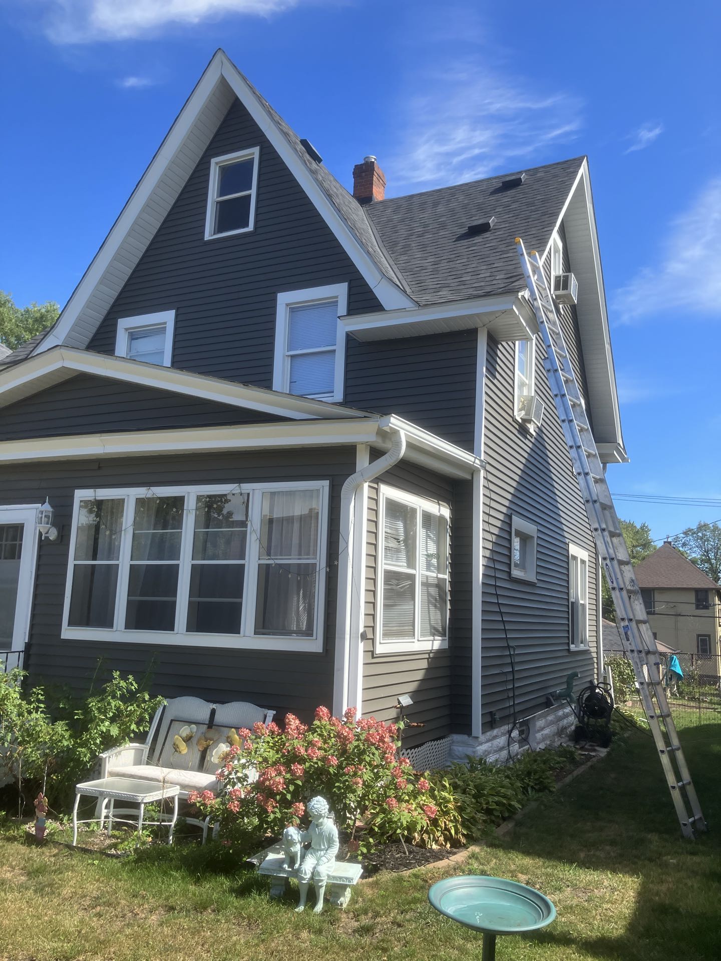 Minneapolis, MN - Installed new cap and top plate. Minneapolis, MN