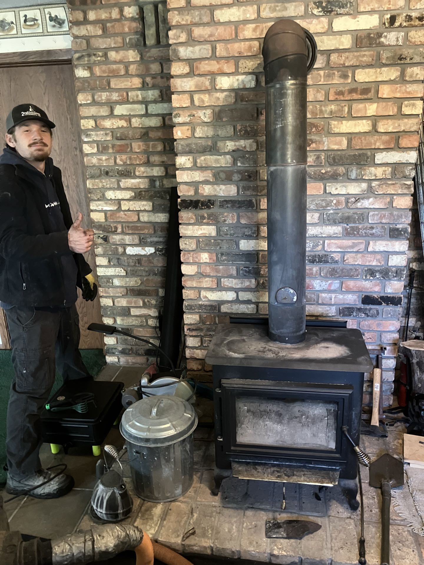 Cambridge, MN - Annual chimney clean and inspection. Cambridge, MN