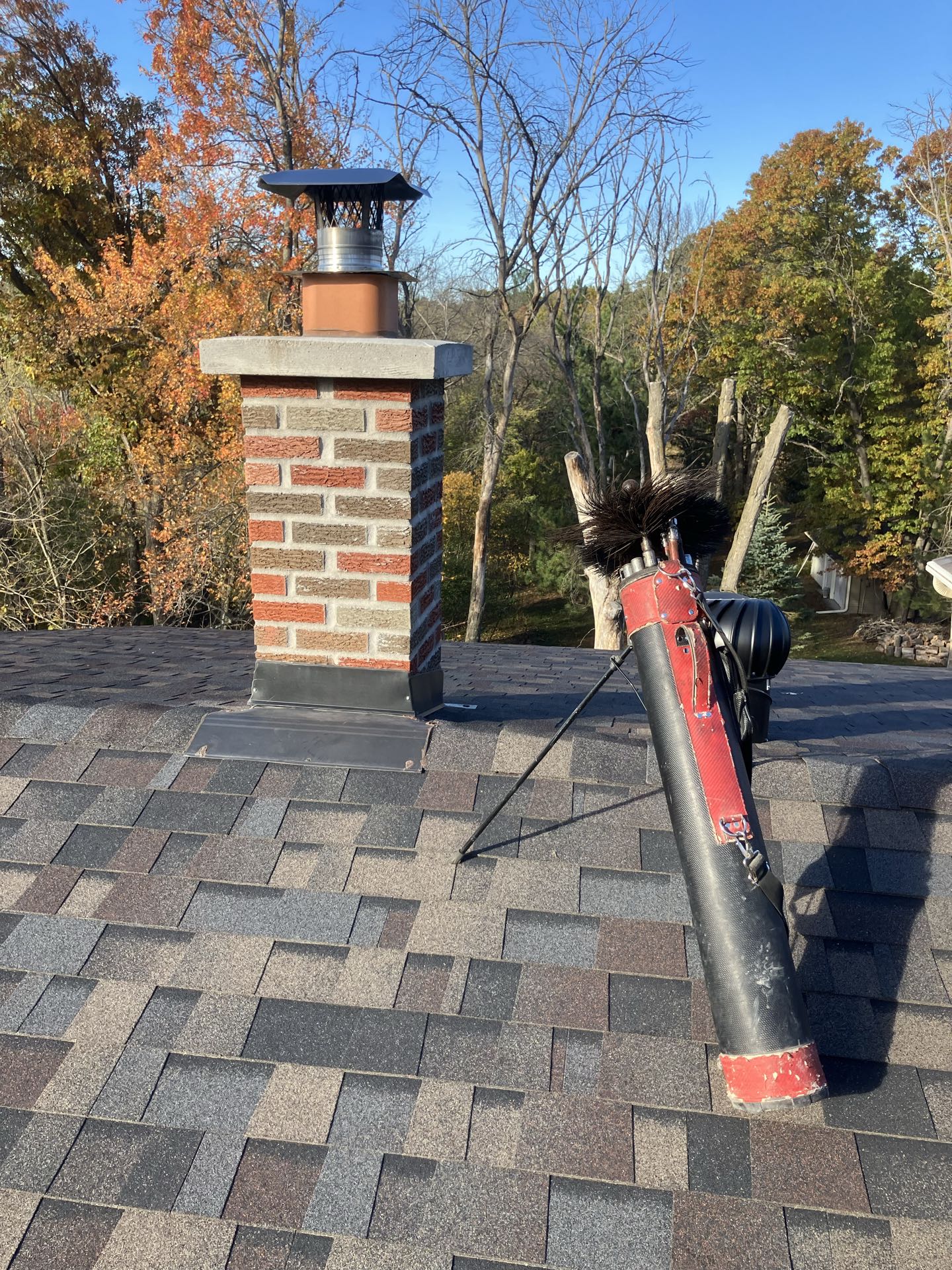 Cambridge, MN - Annual chimney clean and inspection. Cambridge, MN