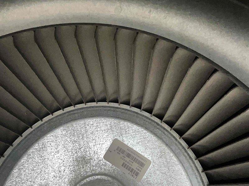 Performed comprehensive tune-up service on two furnace units (3-year-old and 12-year-old systems). Inspected and cleaned blower wheel components and fan assemblies on both units. All components appeared to be in good working condition with no visible damage or unusual conditions detected.