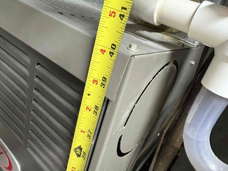 Conducted comprehensive inspection of existing HVAC system including Lennox furnace unit and associated ductwork in utility room. Took detailed measurements of equipment components and evaluated current installation configuration. Provided customer with replacement options for furnace and potentially air conditioning system as requested.