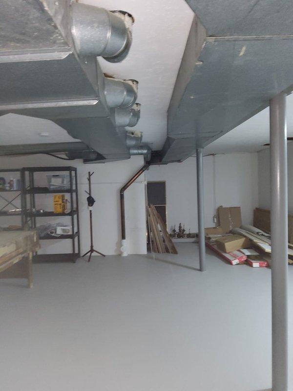 Responded to service call for 30-year-old forced air furnace that was not heating properly. Upon inspection, observed significant issues with the ductwork system including unsealed connections and a visible gap where duct connects to ceiling. Noted system age presents good opportunity for replacement recommendation rather than extensive repairs to aging equipment.