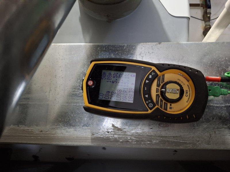 Performed annual heating tune-up on 11-year-old system per home maintenance plan. Inspected ventilation registers and noted aging with some paint cracking/peeling. Conducted diagnostic testing with UEi meter to verify proper system operation and temperature readings. All components functioning within normal parameters.