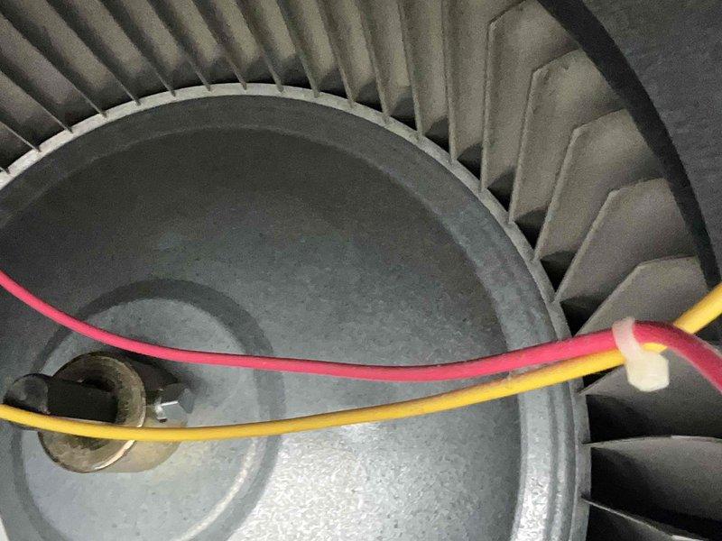 Performed annual furnace tune-up under home service plan. Inspected blower wheel assembly and wiring connections. Conducted combustion analysis with readings of CO at 28 ppm, O2 at 7.82%, and CO2 at 7.3%, confirming proper furnace operation within acceptable parameters.