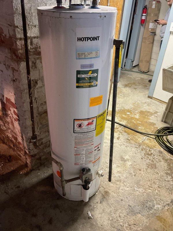 Performed scheduled maintenance flush on three tanked water heaters (including one Hotpoint model) to remove sediment buildup and maintain optimal system efficiency. Inspected all units, connections, and venting systems for proper operation. All water heaters now functioning correctly with improved performance and extended service life.