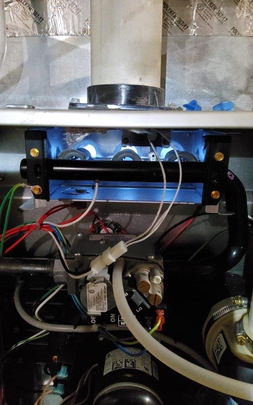 Performed annual maintenance service on 2-year-old furnace system. Completed comprehensive heating tune-up per Home Plan requirements, including inspection of flame sensor, electrical connections, and ventilation components. System is functioning properly with no issues identified.