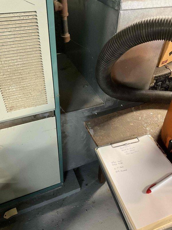 Performed diagnostic assessment on 30+ year old non-functional heating system. Identified end-of-life equipment with Climate IV brand furnace showing significant deterioration. Recommended full system replacement due to age, condition, and lack of heat production. Customer was advised of replacement options that would restore reliable heating functionality.