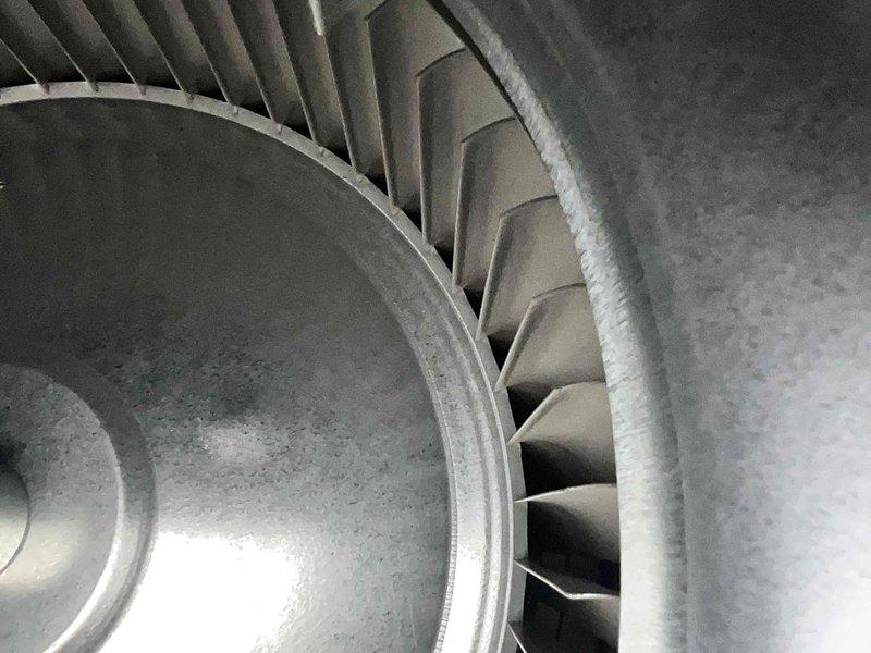 Performed scheduled Home Plan Heating Tune Up on gas furnace. Conducted combustion analysis with C167 analyzer showing readings of 13.4% O2, 31ppm CO, 4.3% CO2, and 95.8°F exhaust temperature, all within acceptable parameters. Inspected and cleaned blower assembly to ensure proper airflow and system efficiency.