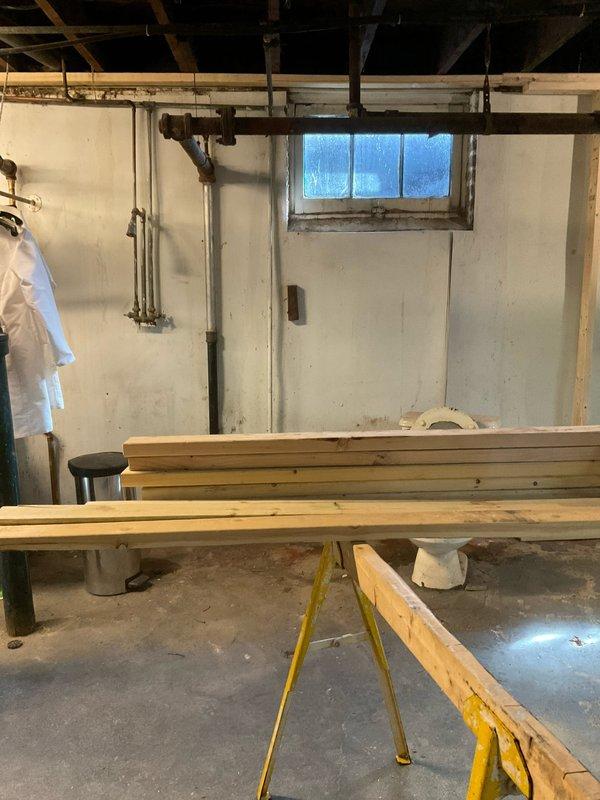 Conducted on-site assessment for bathroom remodeling project at client Paul Miller's property. Evaluated plumbing requirements for new shower installation, vanity hookups, and potential toilet relocation. Documented existing basement conditions, including current pipe locations and access points, to prepare comprehensive estimate for all required materials and labor.