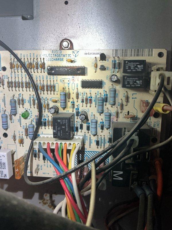 Performed scheduled tune-up on furnace, inspecting blower wheel assembly for proper operation and cleaning as needed. Conducted diagnostic assessment of control board and electrical components, verifying all connections were secure and functioning correctly. System is now operating within manufacturer specifications.