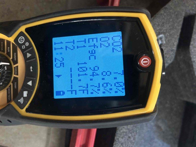 Performed scheduled preventative maintenance tune-up on HVAC system. Conducted diagnostic testing with specialized equipment, confirming proper system operation. Temperature readings were measured at 118.4°F, which falls within acceptable parameters for this unit.