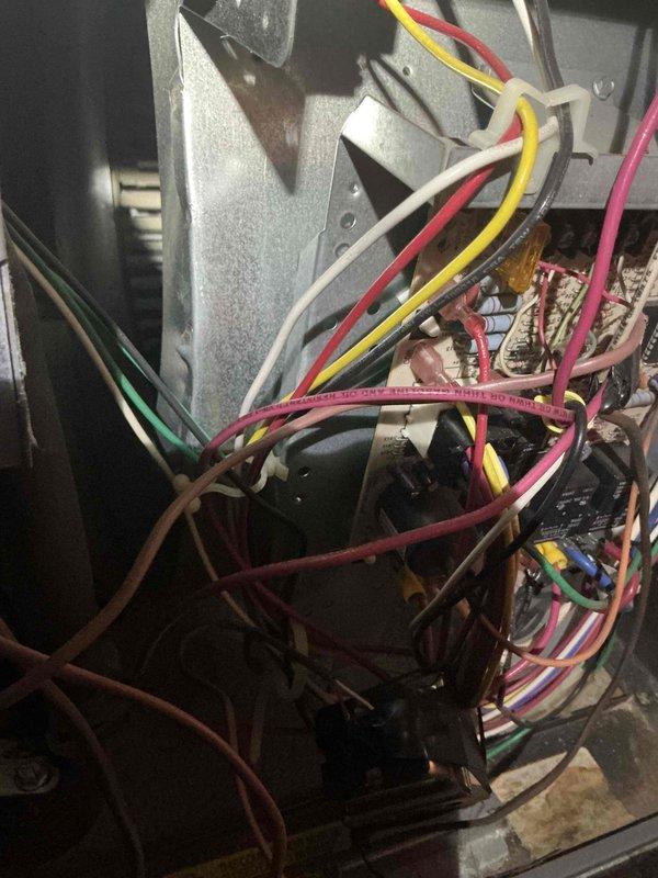 Performed scheduled Heating Tune Up on system. Conducted combustion analysis with UEi C161 analyzer showing O2 at 10.5%, CO at 23P, CO2 at 5.9%, and T1 at 116.0°F. Inspected and verified internal wiring connections in control compartment.