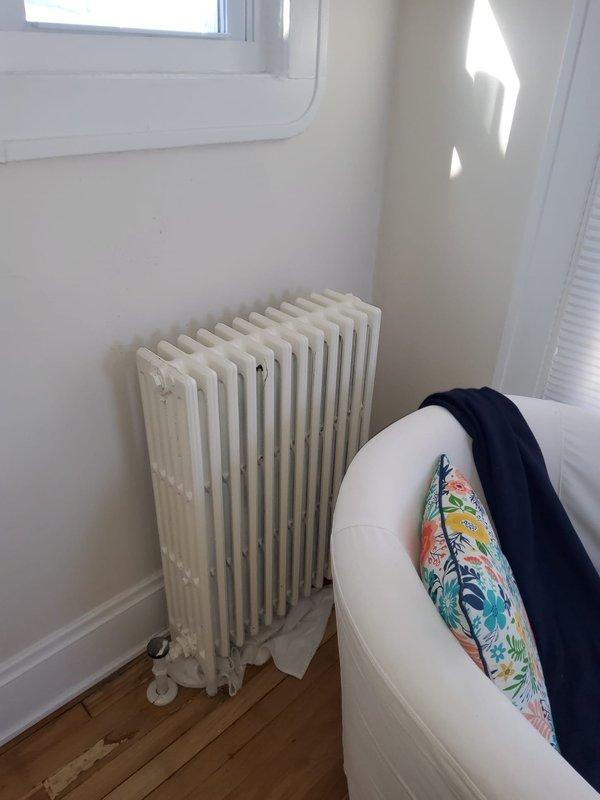 Responded to service call for non-functioning 10-year-old steam gas boiler. Performed visual inspection of radiator units throughout residence, noting normal wear but no visible damage. Restored system operation by cleaning pressure controls and replacing faulty condensate return pump, ensuring proper steam distribution to all radiators.