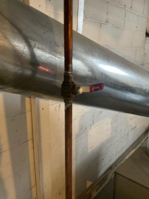 Performed annual maintenance service on steam boiler system per Home Plan Heating Tune Up agreement. Inspected and verified proper operation of pressure regulator valve and backflow prevention components. Checked all copper supply lines and PVC condensate piping for leaks and proper installation; all components found to be in good working condition.