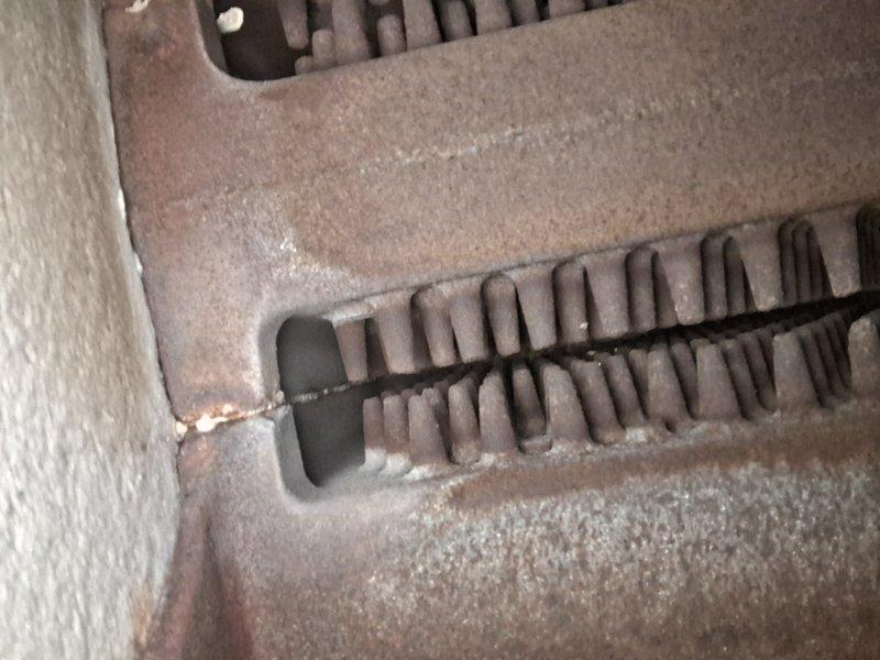 Performed comprehensive tune-up service on both heat pump boiler and heat pump water heater systems. Inspected heat exchanger components, noting oxidation on metal fins and evidence of normal wear. Both systems are functioning properly after maintenance with no immediate concerns identified.