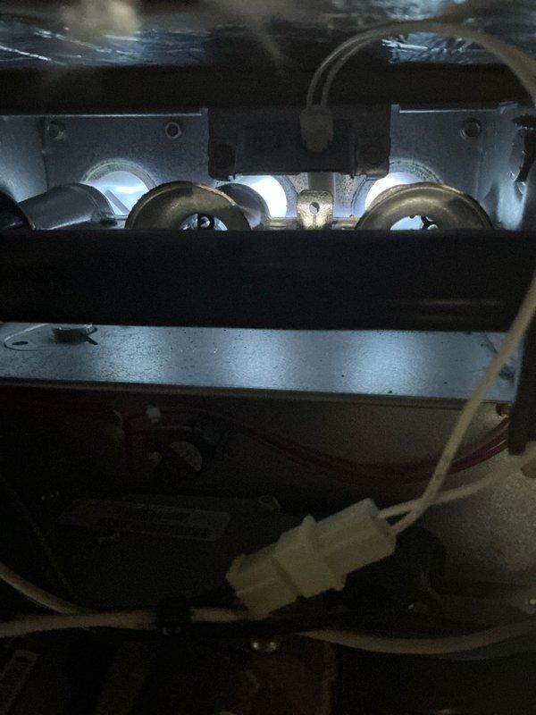 Performed comprehensive boiler tune-up as part of the BOGO MVP service plan renewal. Conducted combustion analysis with readings of CO2 at 0.08% and supply air temperature at 84.6°F. Inspected burner assembly and electrical connections, confirming proper operation of all components.