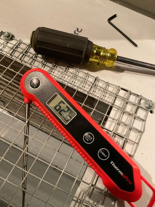 Responded to no heat call for system under 10 years old. Performed pressure testing with manometer (reading 1.55) and temperature diagnostics (ambient reading 63.2°F). Restored heating functionality by adjusting gas pressure to manufacturer specifications and verified proper operation before completion.