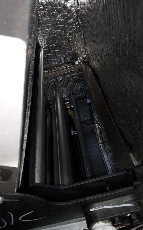 Conducted service callback on furnace unit. Inspected refrigerant lines, cooling coil, and heat exchanger. Examined interior compartment components including piping and electronic housing to resolve previous service issue.