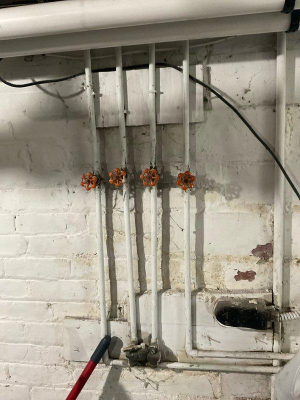 Performed scheduled maintenance on tankless water heater, including complete descaling procedure as per manufacturer recommendations. Installed temporary bypass system using metal-braided hoses and collection bucket for proper circulation of descaling solution. Also completed routine maintenance on boiler system, checking all control valves and confirming proper operation of both systems.