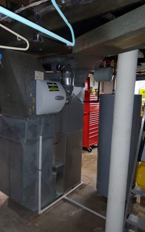 Completed scheduled heating tune-up service on residential furnace system. Performed comprehensive inspection of gas valve assembly, burner elements, and electrical connections including yellow, red, green, blue and white wiring. All components functioning properly with no issues identified; system is operating at optimal efficiency for the heating season.