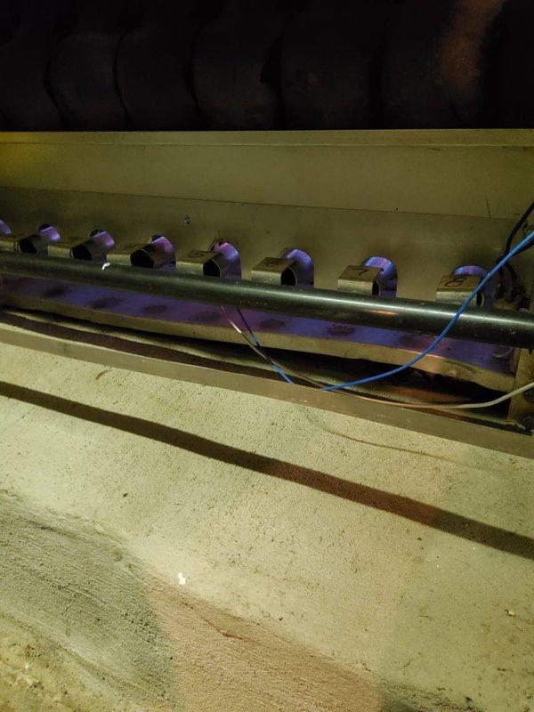 Performed annual inspection on hydronic boiler system. Verified proper burner operation with clean, stable flame pattern. Inspected exterior electrical connections and junction box, confirming weather-tight seal and appropriate wiring configuration.