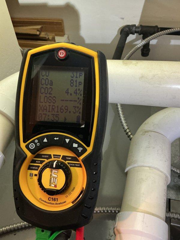 Performed scheduled maintenance on two gas furnaces. Utilized UEi C161 Combustion Analyzer to test combustion efficiency and check CO/CO2 levels, ensuring optimal operation and safety. Inspected electrical components and wiring connections in control panel, verifying proper functionality of all systems.