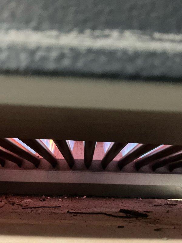 Responded to no heat call for 13-year-old steam gas boiler system. Inspected control box wiring connections and examined heat exchanger components, finding significant dust accumulation and wear on copper piping. Performed necessary maintenance to restore heating function and advised customer on system's age-related limitations.