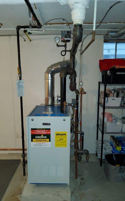 Performed a comprehensive tune-up on residential heating system, including inspection of heat exchanger fins and verification of proper ductwork connections. Examined copper piping and pressure gauge readings to ensure optimal system performance, with all components functioning within normal parameters.