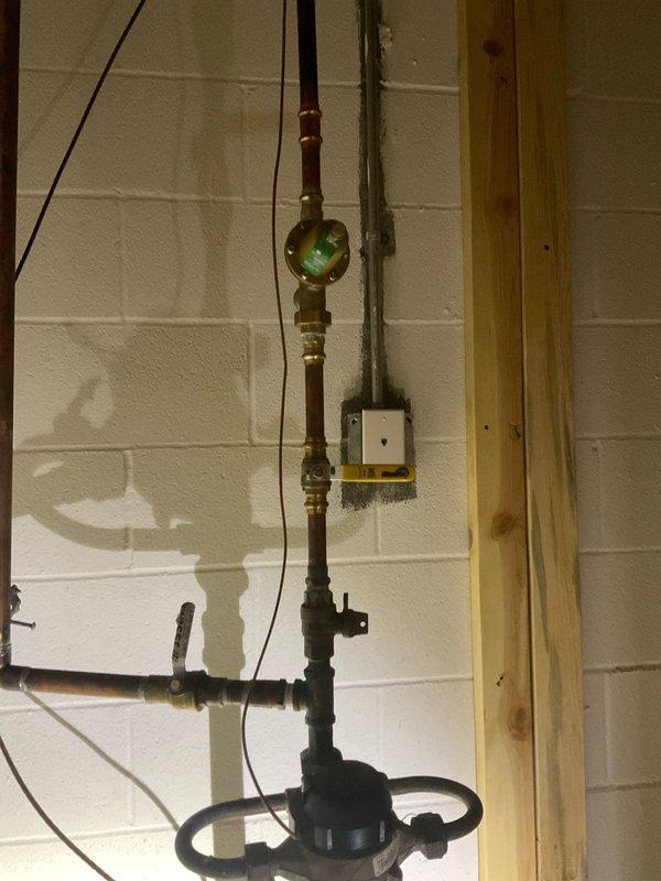 Conducted a free plumbing assessment to evaluate installation options for a city-required water leak detection device. Inspected existing plumbing infrastructure, including main water supply line, meter assembly, and associated valves. Documented current system configuration with photos to prepare detailed quote for leak detection solution as requested.