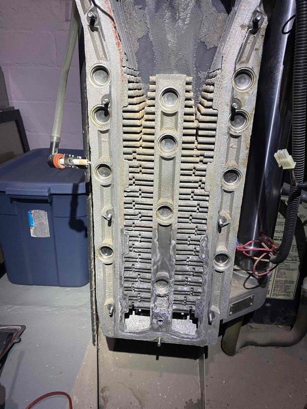 Performed scheduled maintenance on HVAC system by removing and thoroughly cleaning the blower wheel assembly to remove accumulated dust and debris. Conducted simultaneous preventative maintenance on the boiler system, inspecting the heat exchanger and cleaning accessible components to improve system efficiency and extend equipment life.