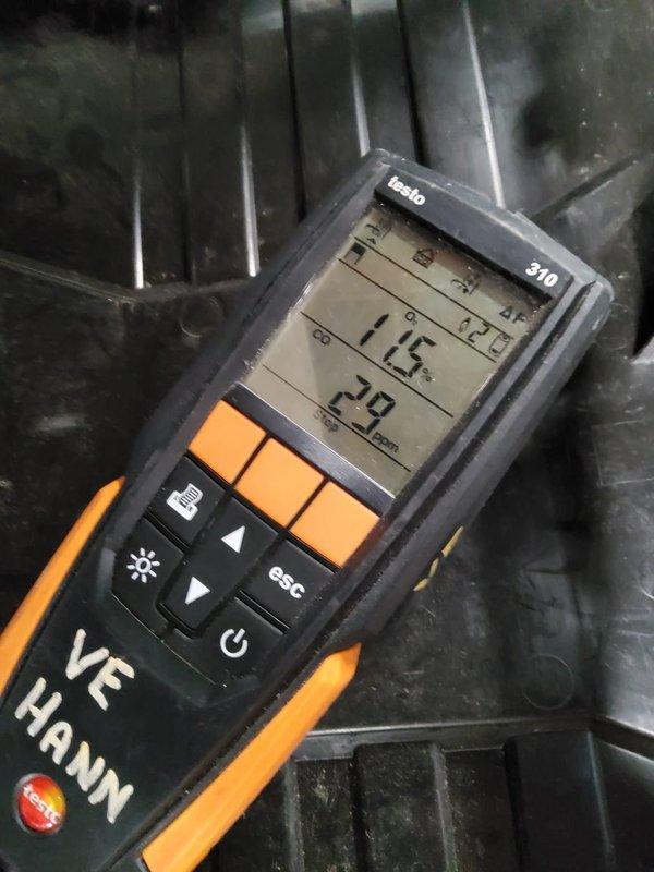 Completed annual maintenance tune-up on 10-year-old boiler system. Performed comprehensive inspection of all components including heat exchanger, burner assembly, and combustion analysis using Testo 310 analyzer, which confirmed proper CO levels and combustion efficiency within manufacturer specifications. System found operating correctly with no deficiencies noted.