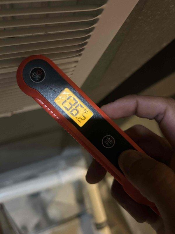 Completed scheduled heating maintenance on three furnace systems, including units over 10 years old and a newer 2+ year old system. Performed comprehensive tune-up procedures including temperature diagnostics at supply vents and heat exchanger inspection, with measurements confirming proper system operation at 127°F. All units tested and operating within normal parameters.