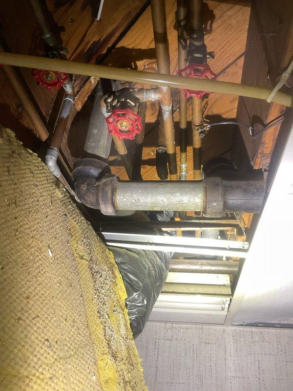 Responded to callback for persistent bathroom drain backup issue following previous service visit. Upon inspection, confirmed that drainage problems stem from deteriorated pipe sections in the existing plumbing system rather than the initial repair work performed. Documented existing pipe conditions showing age-related deterioration and provided estimate for replacement of affected pipe sections to resolve ongoing drainage concerns.