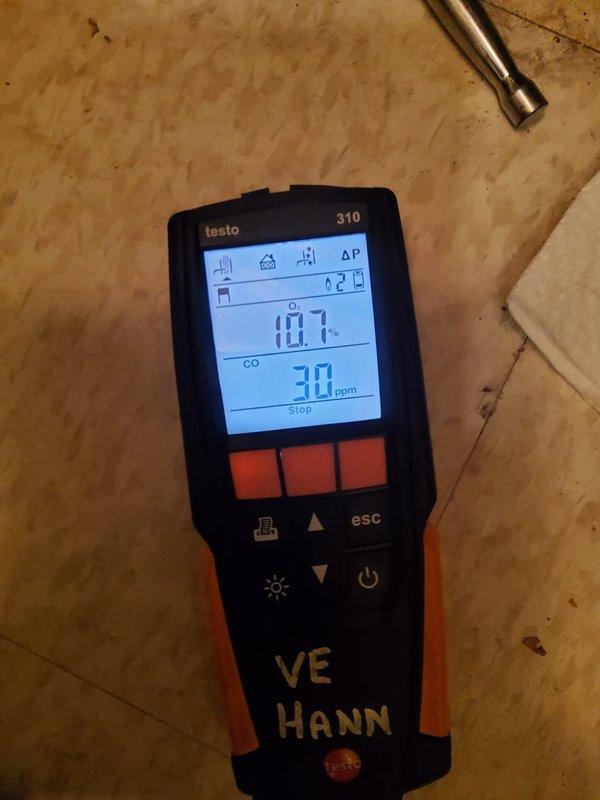 Completed comprehensive heating system tune-up and safety inspection on gas furnace. Performed combustion analysis using calibrated test equipment, confirming optimal burner operation with blue flame pattern and acceptable carbon monoxide levels at 30 ppm with 10.7% oxygen reading. Inspected all internal components including gas valve assembly, burner assembly, heat exchanger, electrical connections, and control systems to ensure safe and efficient operation for the heating season.