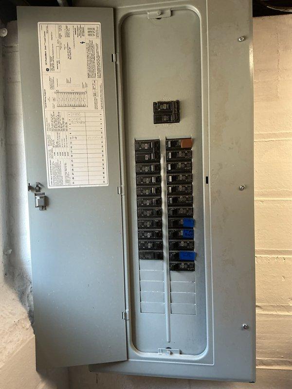 Responded to no heat call on 1979 furnace system. Performed comprehensive assessment of existing HVAC equipment including furnace unit, electrical panel, and associated mechanical systems. Documented current system condition through detailed photographic inspection showing aged furnace cabinet, electrical distribution panel with multiple circuit breakers, water heater installation, and ductwork configuration. Prepared replacement estimate for complete furnace system upgrade due to equipment age and failure to provide adequate heating.