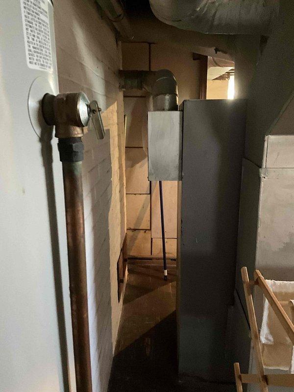 Completed on-site assessment for mini split heat pump system installation in residential property. Evaluated existing HVAC infrastructure including basement ductwork distribution system and electrical service panel capacity to determine optimal equipment placement and power requirements for proposed ductless mini split system.