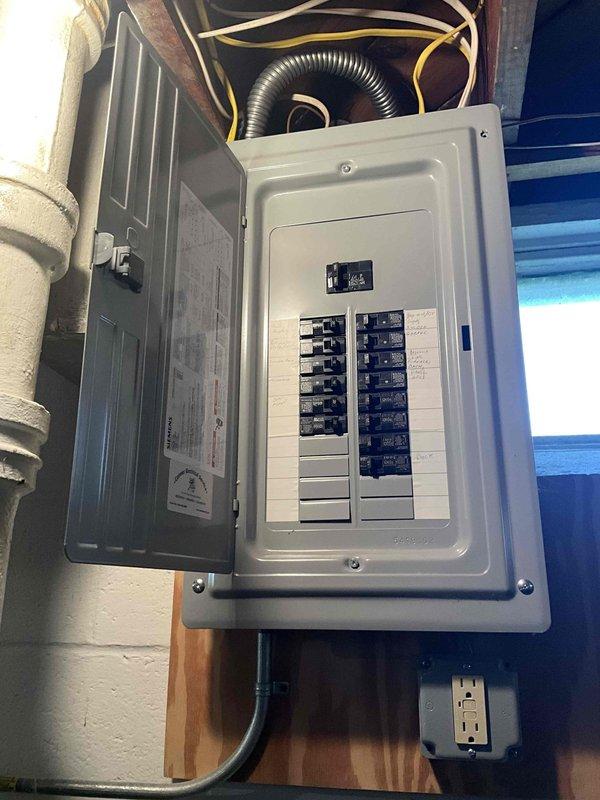 Completed on-site assessment for mini split heat pump system installation in residential property. Evaluated existing HVAC infrastructure including basement ductwork distribution system and electrical service panel capacity to determine optimal equipment placement and power requirements for proposed ductless mini split system.