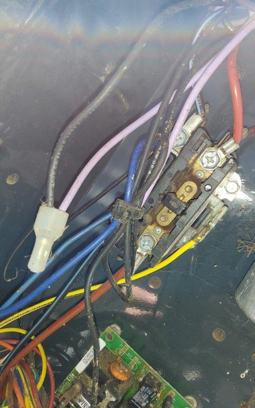 Performed comprehensive evaluation of 7-year-old heat pump system as requested second opinion. Upon inspection, identified significant electrical component deterioration including corroded contactor terminals and aged wiring connections showing oxidation and environmental damage. Documented unit condition with exterior and internal electrical compartment photography, revealing system installed on concrete pad with proper clearances but exhibiting wear consistent with age and exposure. Provided assessment findings and replacement recommendations to customer for consideration.