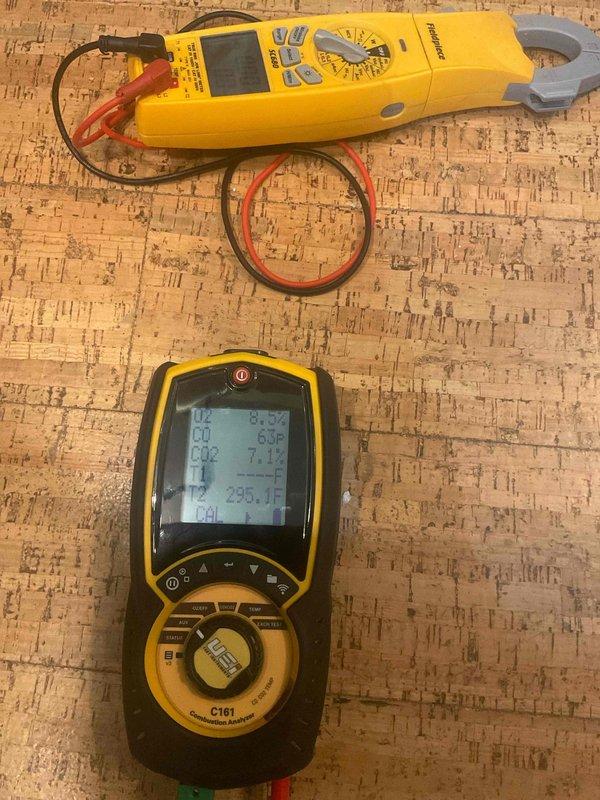 Completed comprehensive home plan maintenance service including both heating and cooling tune-ups on residential HVAC system. Performed thorough inspection and maintenance of gas furnace, including examination of burner assembly, heat exchanger, gas valves, control boards, electrical connections, and venting system. Conducted complete air conditioning system tune-up with focus on refrigerant levels, compressor operation, condenser coil condition, and electrical measurements using clamp meter and multimeter to verify proper system performance and efficiency.