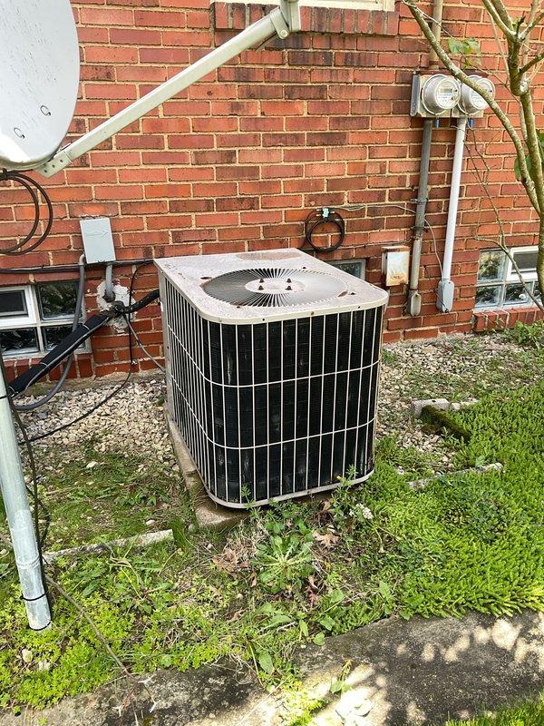 Performed routine cooling system maintenance on residential outdoor condensing unit. Conducted diagnostic measurements using refrigerant manifold and micron gauge, verifying system temperatures, pressures, and humidity levels. Inspected evaporator coil condition, confirmed fins were clean and free of debris. Unit operating within normal parameters with proper refrigerant charge and airflow.