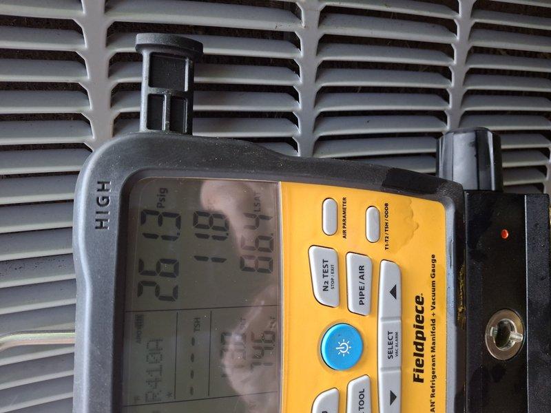 Completed annual cooling maintenance on 11-year-old residential air conditioning system as part of recurring Home Plan service. Performed comprehensive tune-up including inspection of blower housing, heat exchanger components, and internal mechanical systems, all of which showed clean condition with no visible deterioration. Recorded system performance measurements including temperature differential of 22.8°F and supply air temperature of 73.59°F, confirming proper cooling operation and refrigerant charge levels within manufacturer specifications.