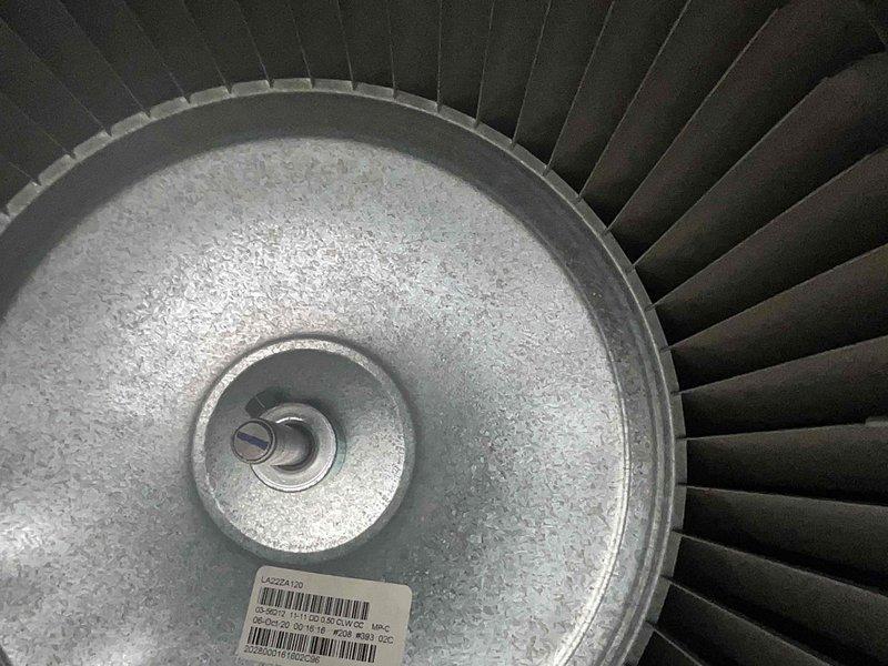 Completed routine AC tune-up on 4-year-old cooling system. Performed comprehensive maintenance inspection including examination of blower assembly and evaporator coil housing. Verified blower wheel condition, checked all drainage lines for proper flow, and confirmed system operation within normal parameters. Unit operating efficiently with no issues identified during service visit.