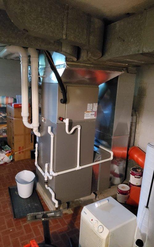 Completed comprehensive AC tune-up on 3-year-old residential cooling system. Performed standard maintenance procedures including inspection of outdoor condenser unit, verification of refrigerant levels, cleaning of coils, checking electrical connections, and testing system operation. All components found to be functioning within normal parameters with no deficiencies noted; system operating efficiently with no repairs required at this time.