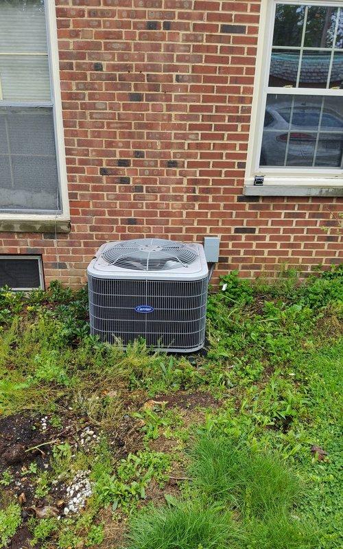 Completed comprehensive AC tune-up on 3-year-old residential cooling system. Performed standard maintenance procedures including inspection of outdoor condenser unit, verification of refrigerant levels, cleaning of coils, checking electrical connections, and testing system operation. All components found to be functioning within normal parameters with no deficiencies noted; system operating efficiently with no repairs required at this time.