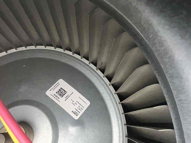 Completed scheduled cooling system tune-up and maintenance inspection. Performed comprehensive evaluation of blower assembly and verified proper operation of centrifugal fan wheel, inspected basement installation area including ductwork routing and utility connections. All components found operating within normal parameters with no immediate service concerns identified.